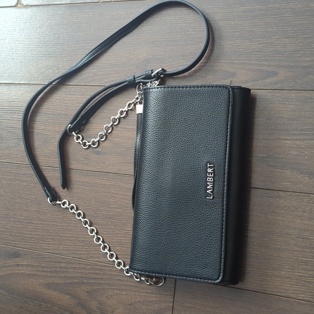 Lambert Felicia Hangbag 2in1 - SmoothBlk - Picture 5 of 14